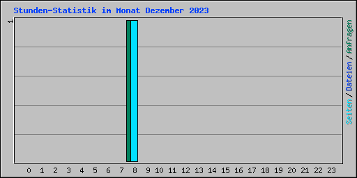 Stunden-Statistik im Monat Dezember 2023